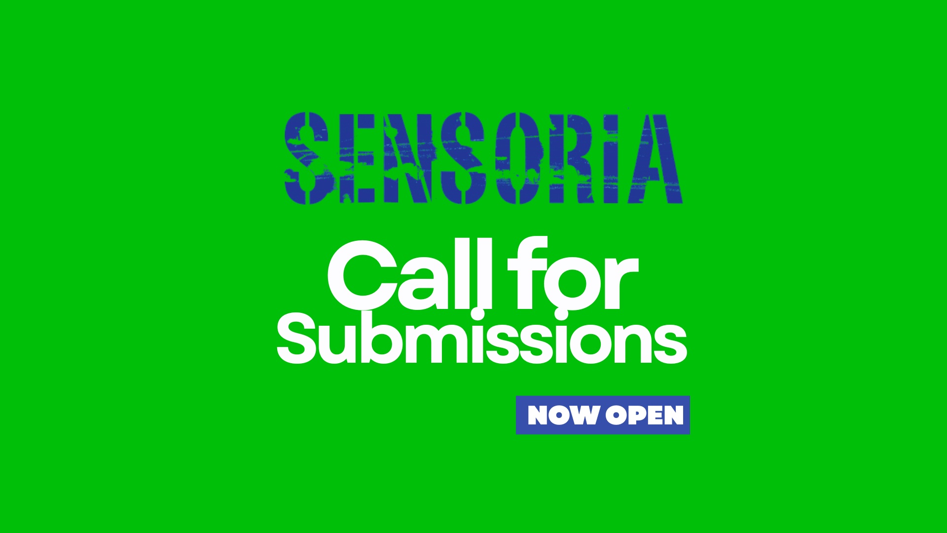 Sensoria Festival 2026 open for submissions